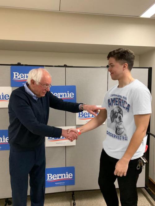 bernie is afraid