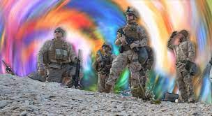 psychedelic soldiers