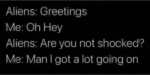A lot going on