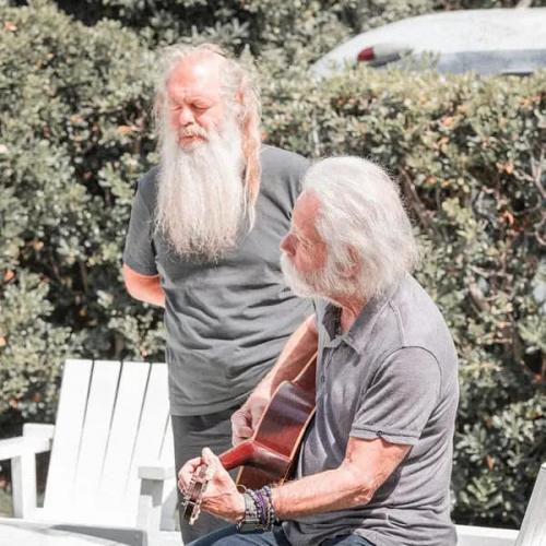 Rick Rubin and Bob Weir